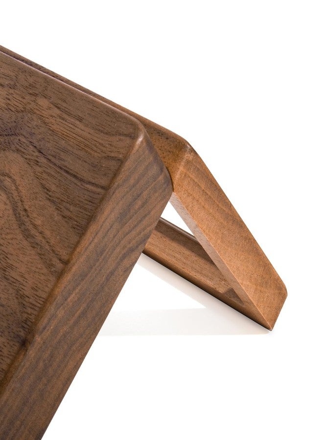 Wislist Luxury Solid Walnut Wood Ring Box with Glass Window - Ring case Jewelry Tray Jewelry Organizer for Rings, Studs & Earrings - Ideal for Store Display, Jewelry Showcases, Home Use & Gift Ideas - Image 5